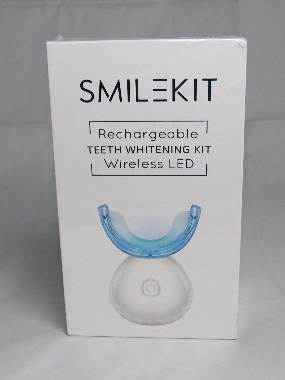 SMILEKIT Rechargeable Teeth Whitening Kit - Blue/White